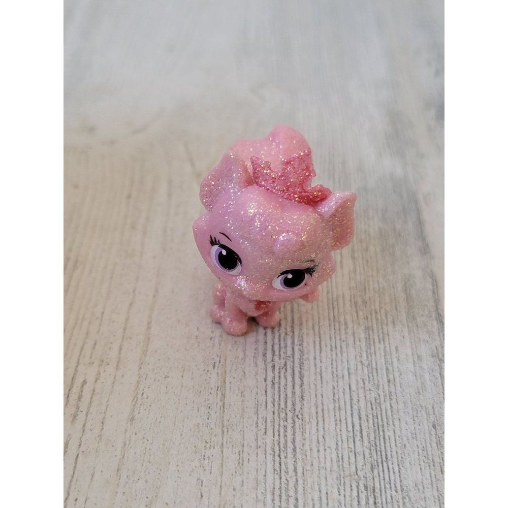 Glitter pink cat princess royalty Queen pet accessory‎ toy figure